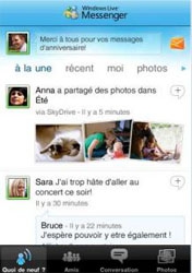 Windows Live Messenger débarque sur l'iPhone ! Windows Live Messenger débarque sur l'iPhone !